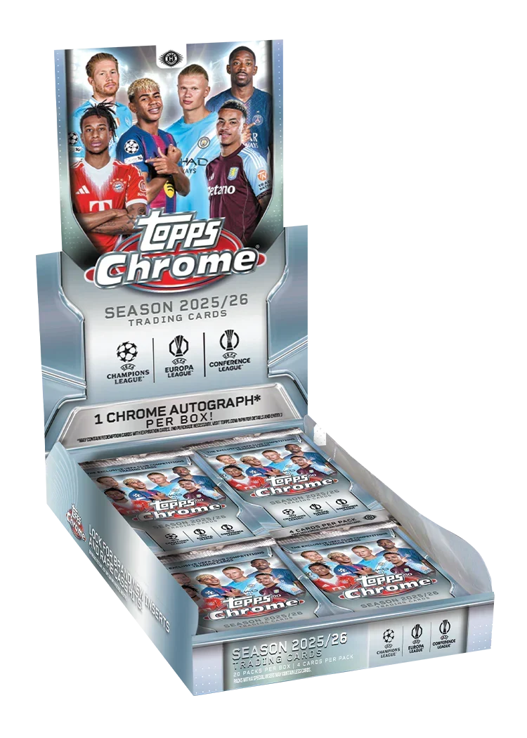 Topps - UCC Chrome 2025-26 Hobby Box