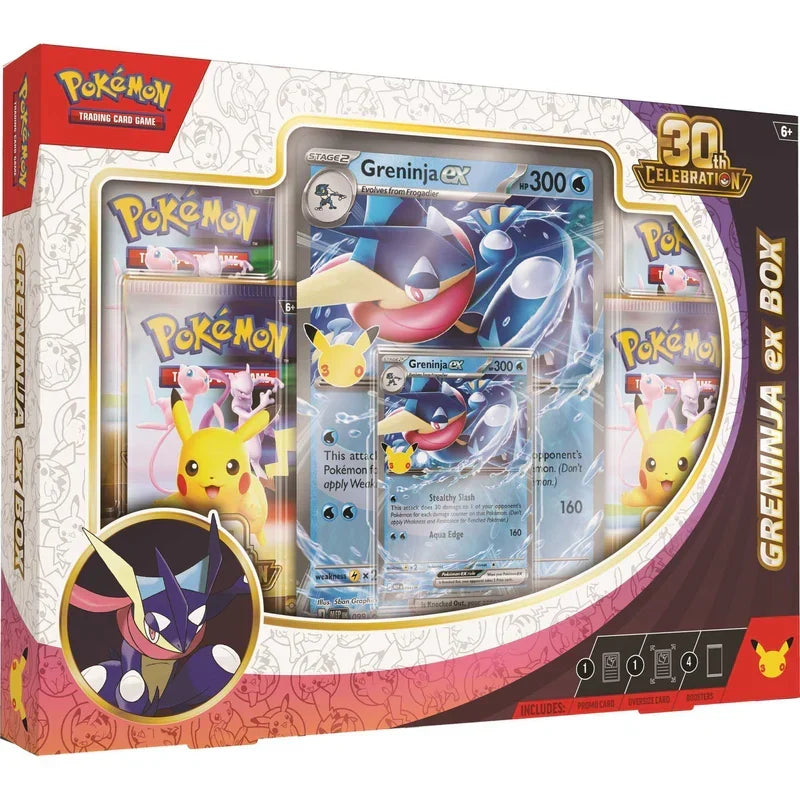 Pokémon -30th Celebration Greninja Ex Box (COMING SOON)