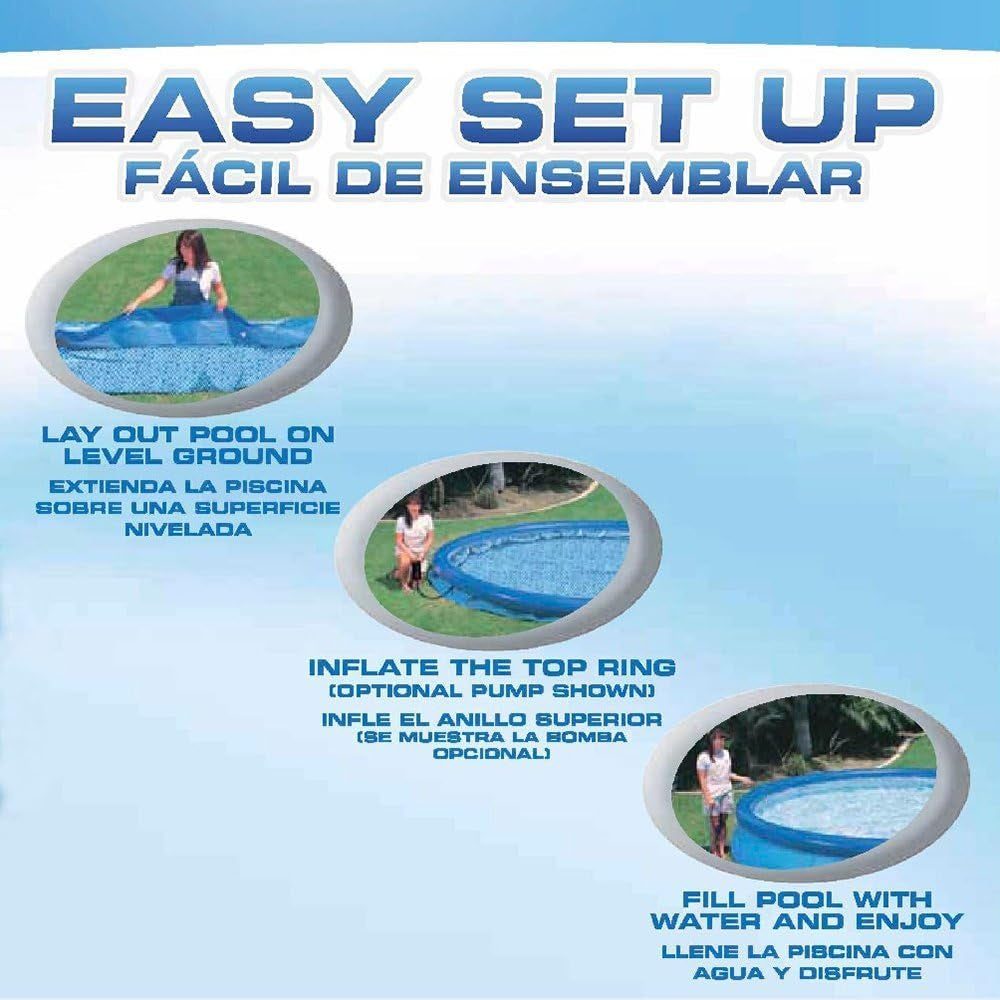 Intex 12Ft X 30In Easy Set Pool Set, Easy to Install - 28131EH