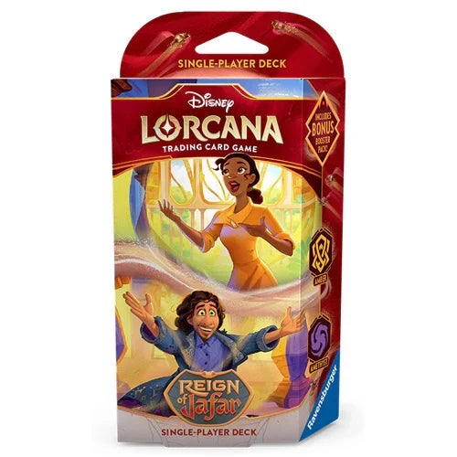 Disney Lorcana Set 8 - Reign Of Jafar Starter Deck Amber & Amethyst