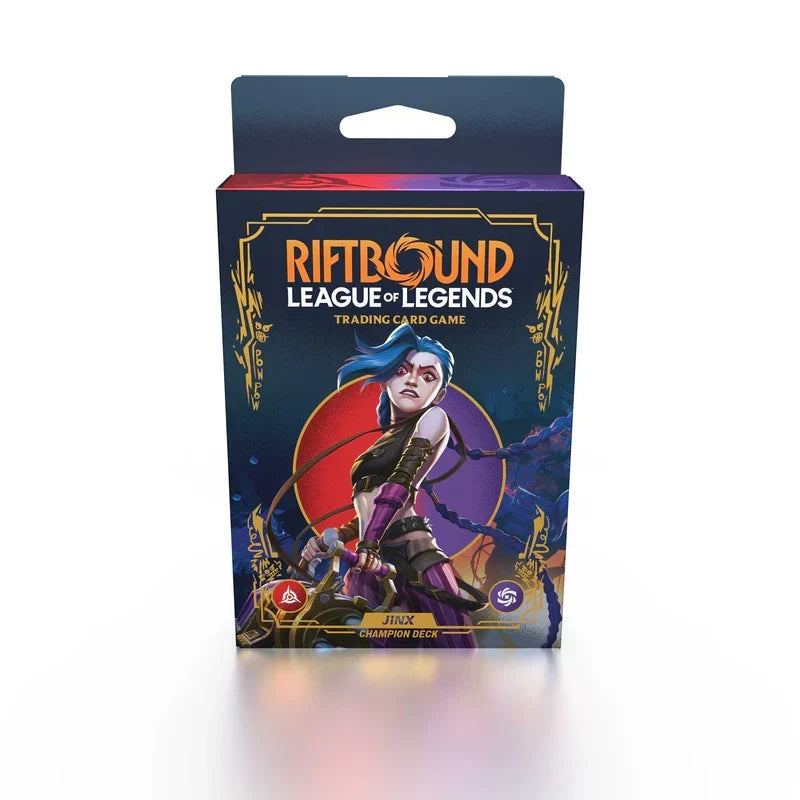 Riftbound: League of Legends - Origins Champion Deck - Jinx Display
