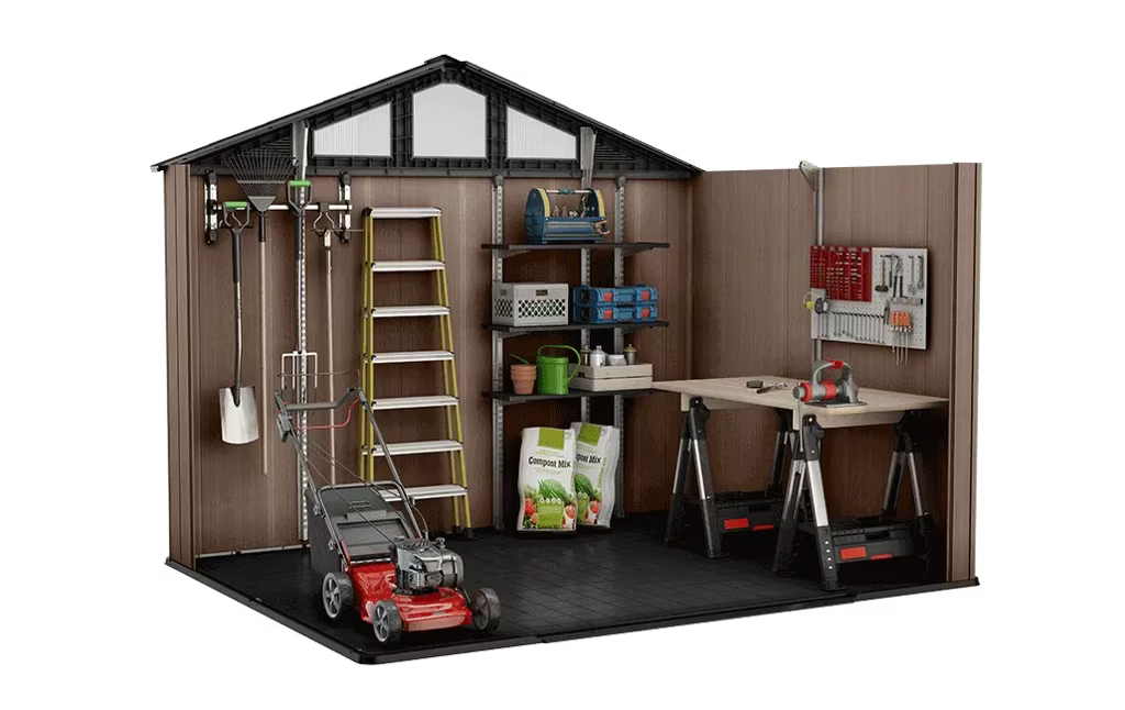 Stronghold 10x8 Shed - Brown