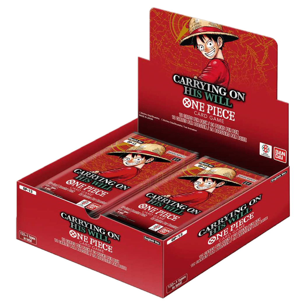 One Piece Carrying On His Will OP-13 English Booster Box