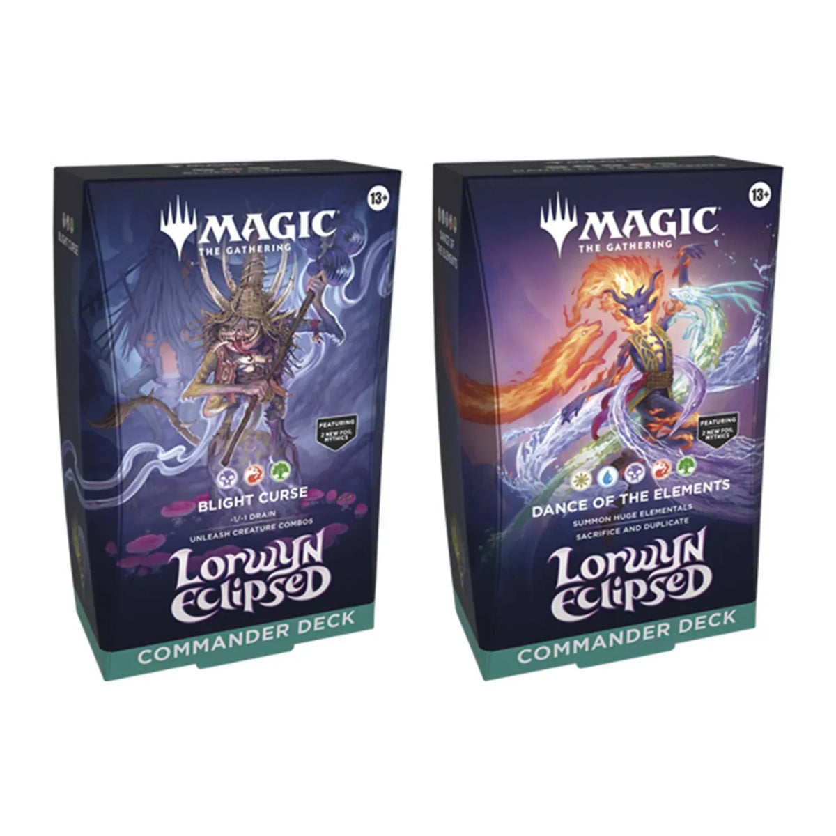 Magic: The Gathering: Lorwyn Eclipsed Commander Deck (Set of 2)