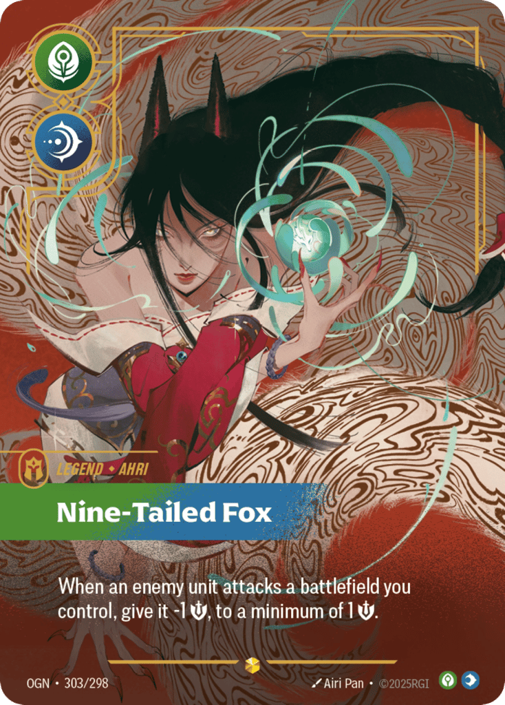 Ahri - Nine-Tailed Fox (Signature) #303*/298