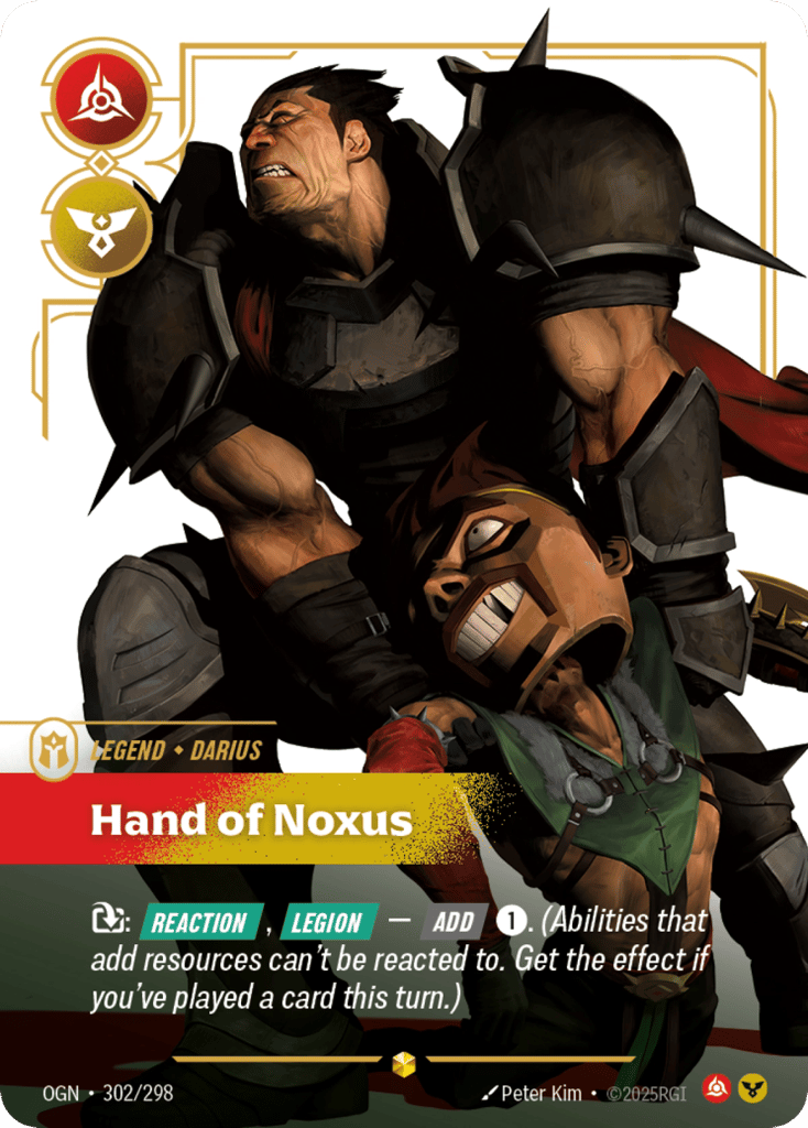 Darius - Hand of Noxus (Metal) (Prize Wall)
