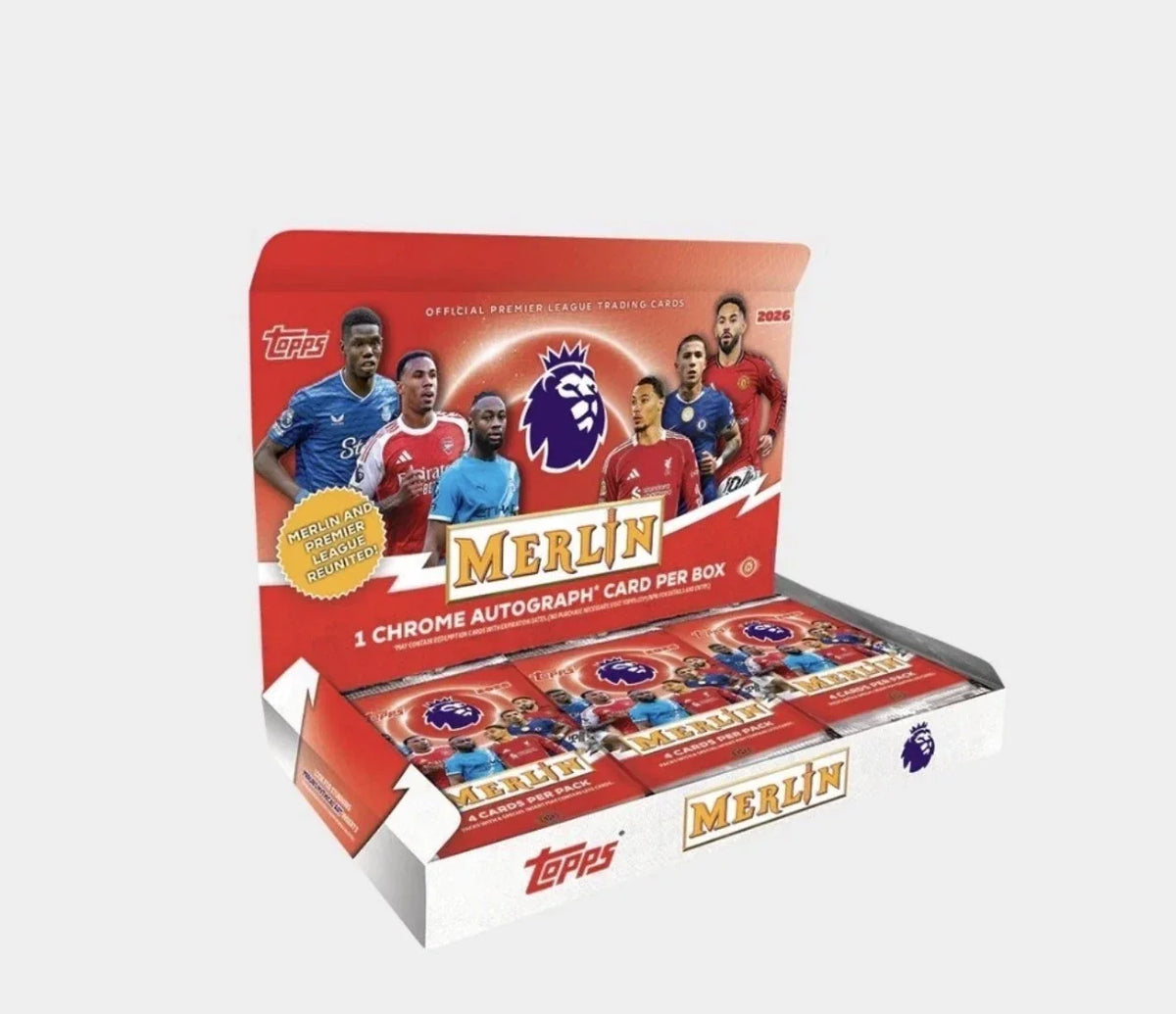 Topps - Premier League Merlin 2026 Hobby Box