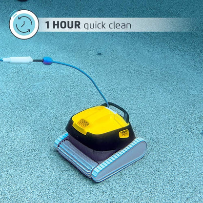 Dolphin Triton PS plus Wifi Operated Robotic Pool [Vacuum] Cleaner - Ideal for in Ground Swimming Pools up to 50 Feet - Powerful Suction to Pick up Small Debris - Easy to Clean Top Load Filter Basket