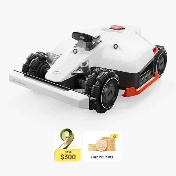 MAMMOTION LUBA 2 AWD 10000X Robot Lawn Mower. Multi-zone &amp; No-go-zone Managements.