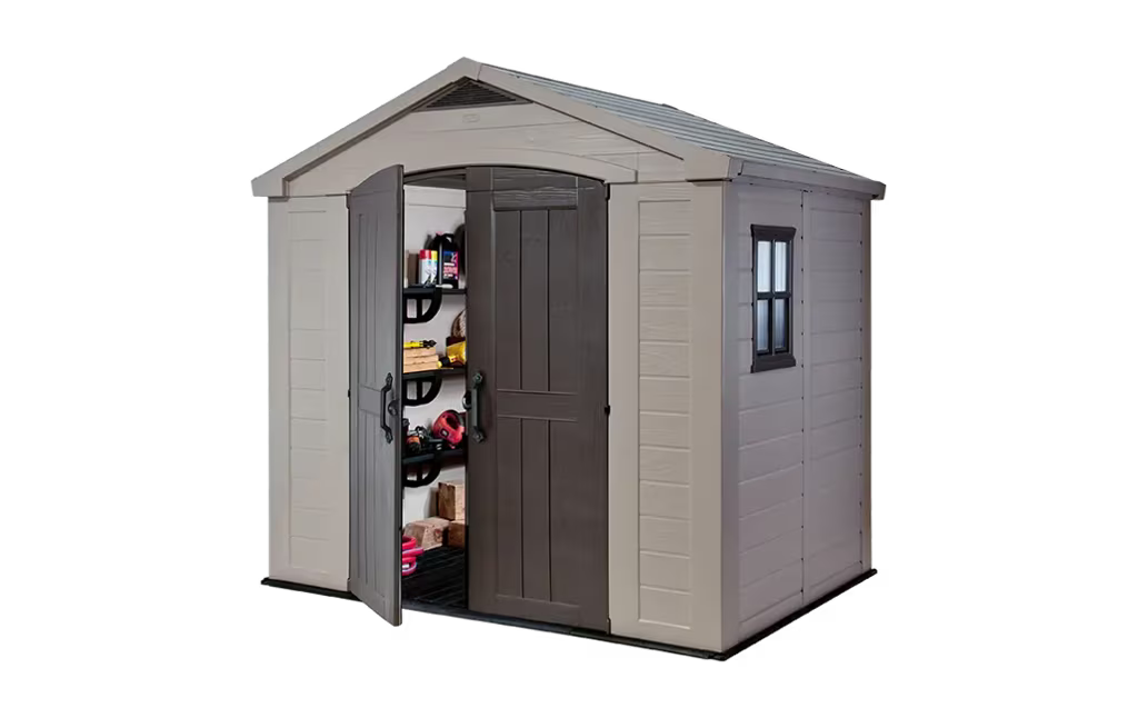 Factor Shed 8x6ft - Brown