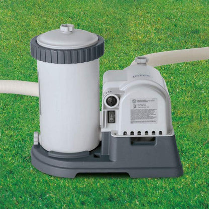 Intex 18’ X 48” above Ground Swimming Pool and 2500 GPH Cartridge Filter Pump