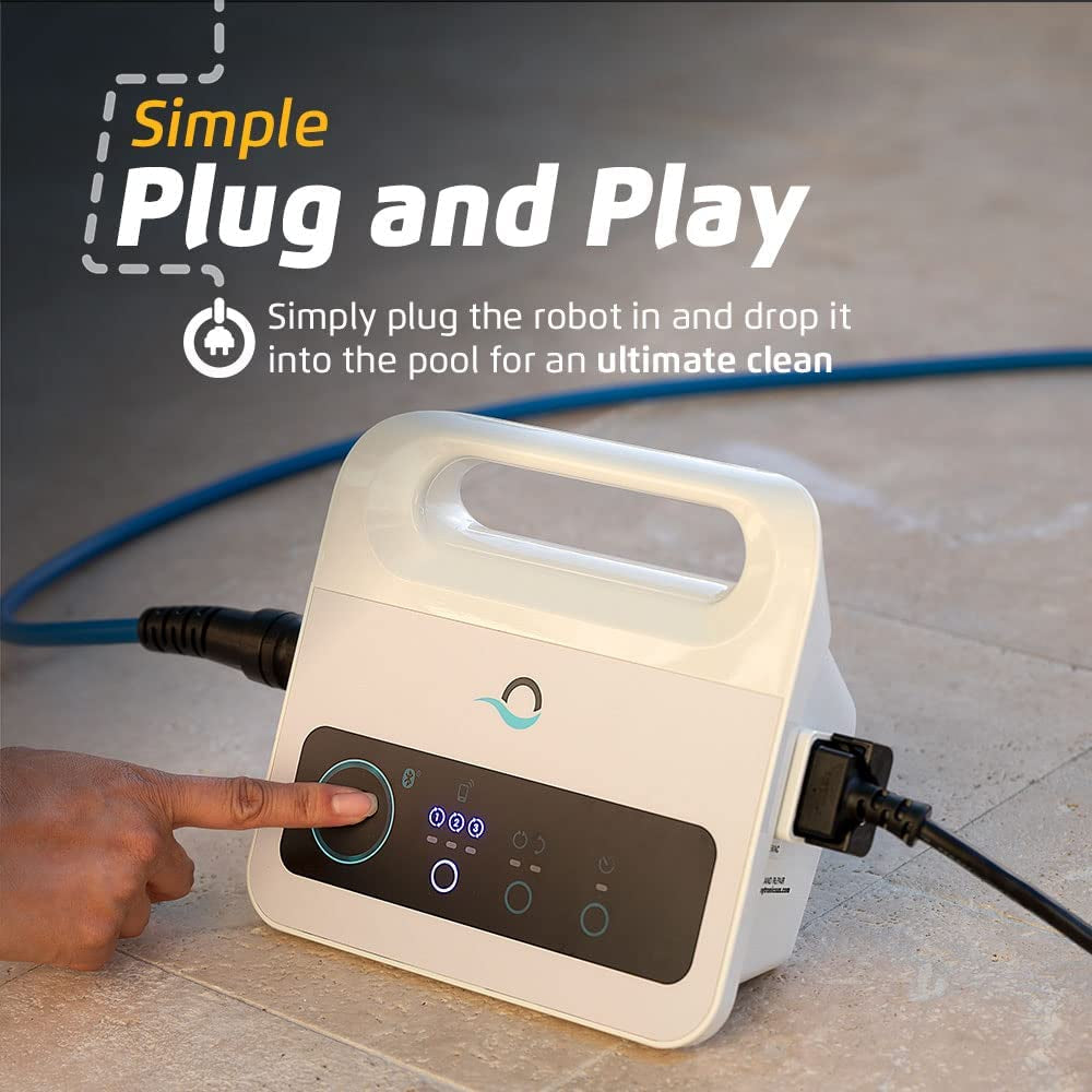 Dolphin Nautilus CC Robotic Pool Vacuum Cleaner up to 33 FT - Bundle with Ultra Fine Filter Basket