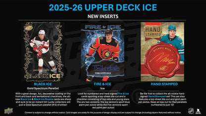 2025/26 Upper Deck Ice Hockey Hobby 16 Box Case