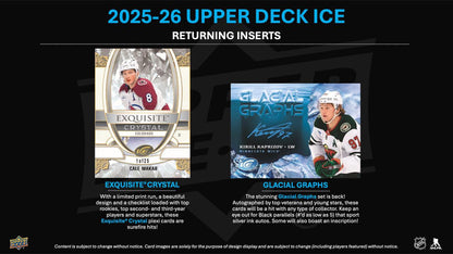 2025/26 Upper Deck Ice Hockey Hobby 16 Box Case