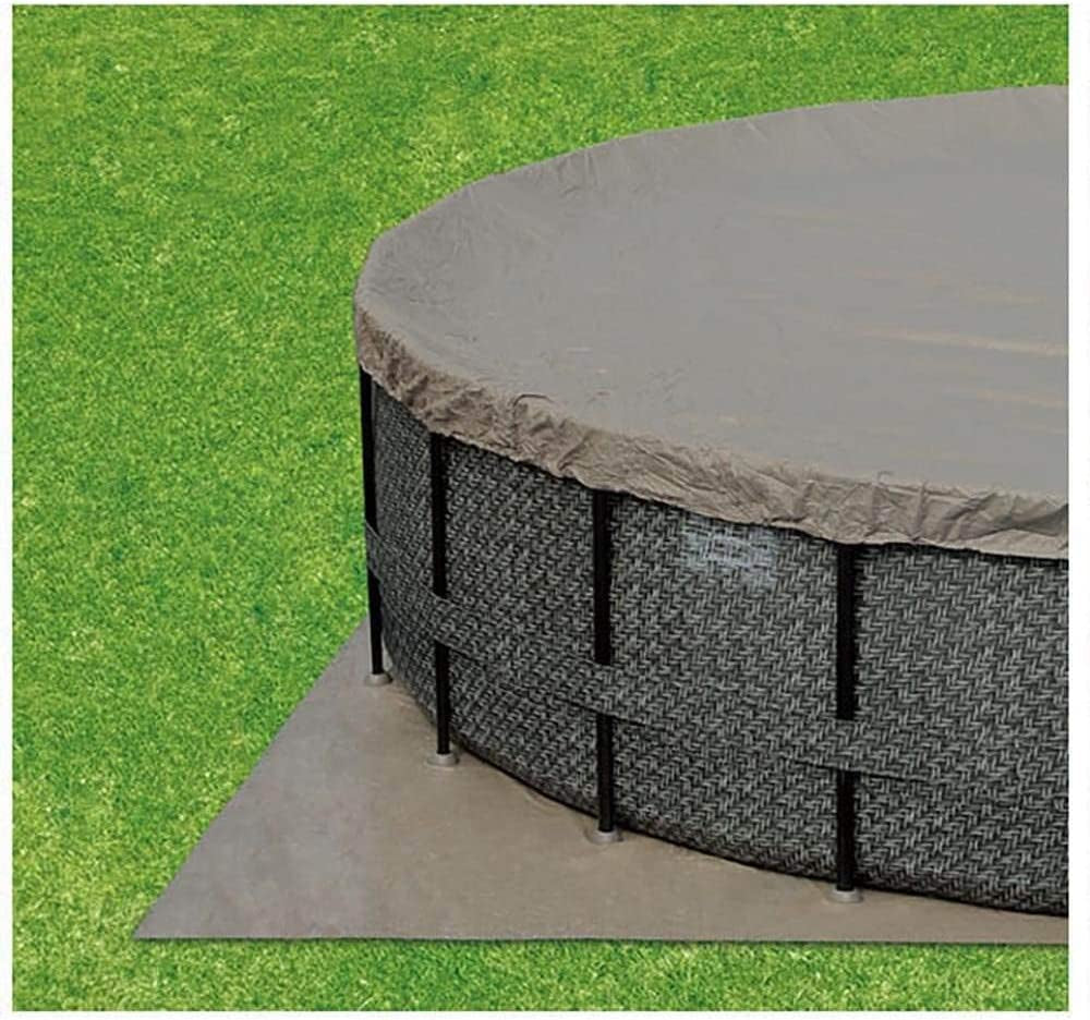 Summer Waves Elite 22Ft X 52In above Ground Frame Outdoor Swimming Pool Set with Filter Pump, Pool Cover, Ladder, Ground Cloth, and Deluxe Maintenance Kit