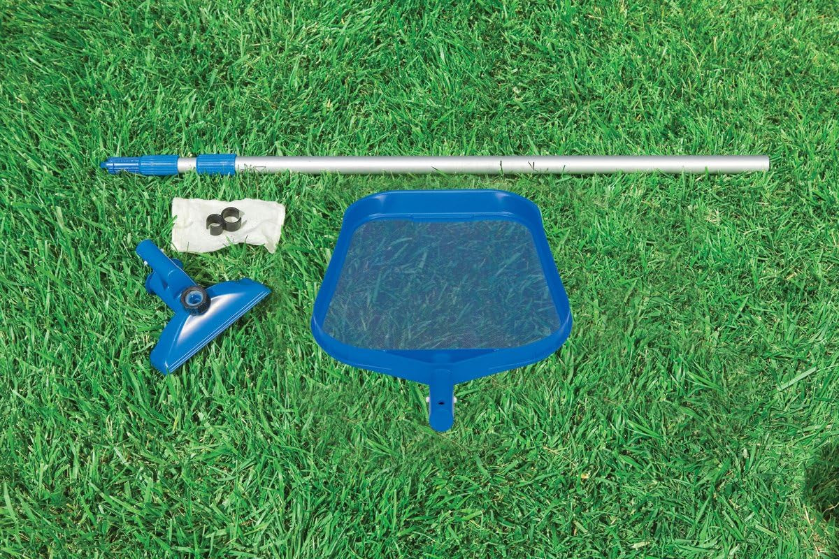 Intex 16Ft X 3.5Ft above Ground Rectangular Frame Swimming Pool Set & Skimmer