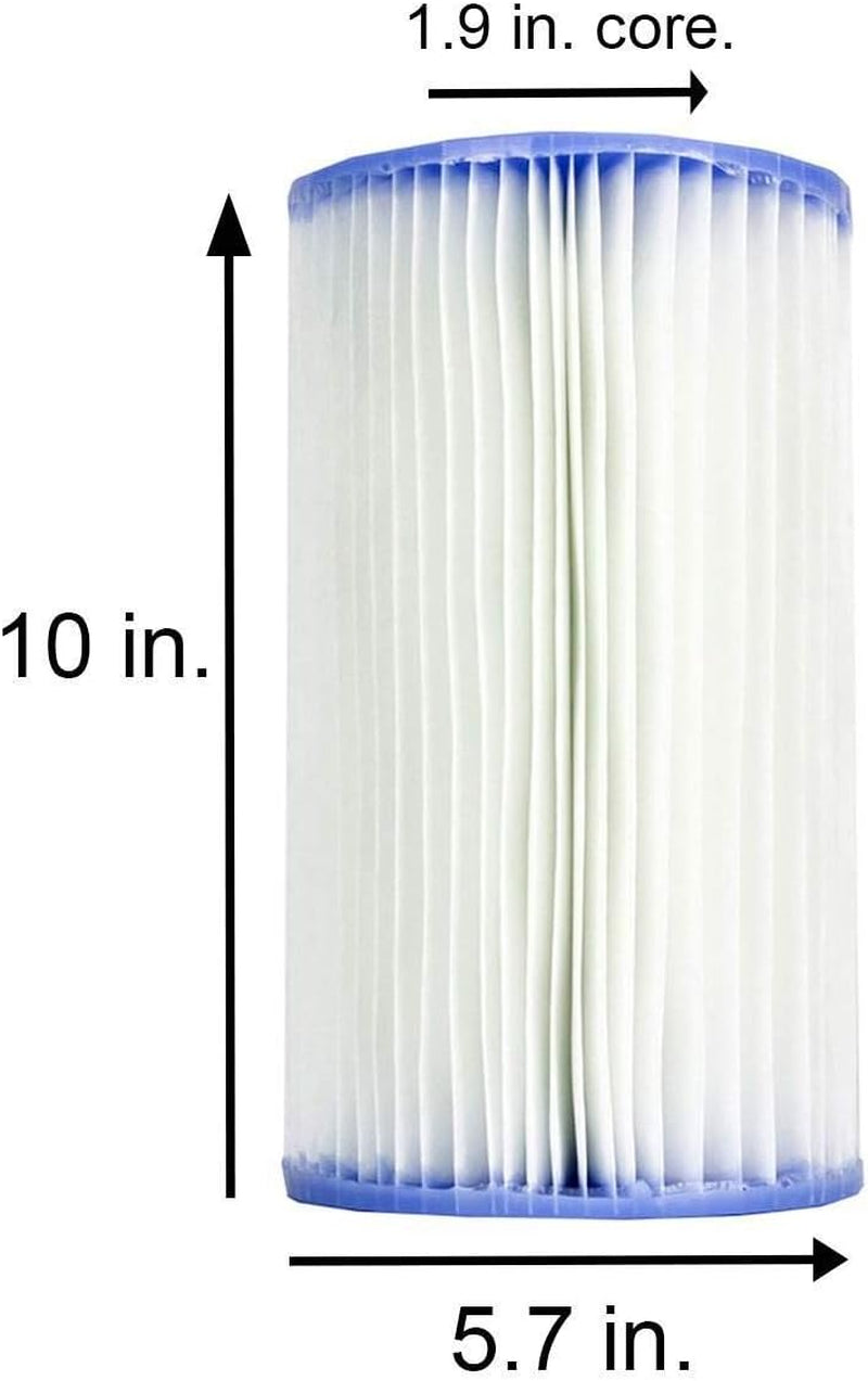 Intex 2500 GPH Swimming Pool Filter Pump + Replacement Filter Cartridge (3 Pack)