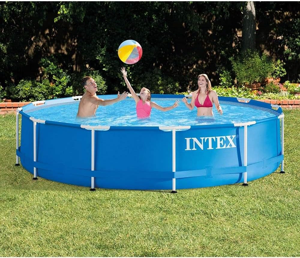 Intex 12 Foot X 30 Inch above Ground Swimming Pool W/Cartridge Filter Pump