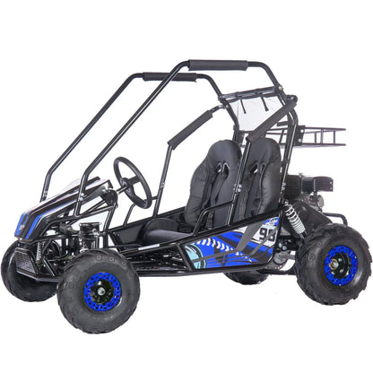 MotoTec Mud Monster XL 212cc 2 Seat Full Suspension Go Karts.