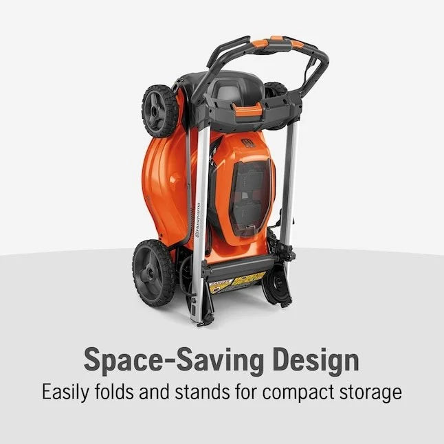 Husqvarna Lawn Xpert LE322R 40-Volt 21-in Self-Propelled Battery Push Mowers.