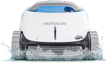 Dolphin Proteus DX3 Robotic Pool Vacuum Cleaner All Pools up to 33 FT - Wall Climbing Scrubber Brush