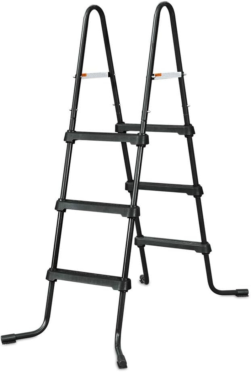 Summer Waves P41408361 14 X 8 Foot 36 Inch Elite Metal Frame Rectangular above Ground Pool with SFX600 Skimmerplus Filter Pump and Surestep Ladder