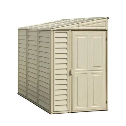 Duramax 4ft x 8ft Sidemate Vinyl Resin Outdoor Storage Shed