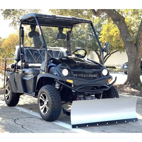 400cc GVX Gas Golf Cart UTV 4×4 With Snow Plow &amp; Rear Flip Seat – All Wheel Drive ATV-CDU