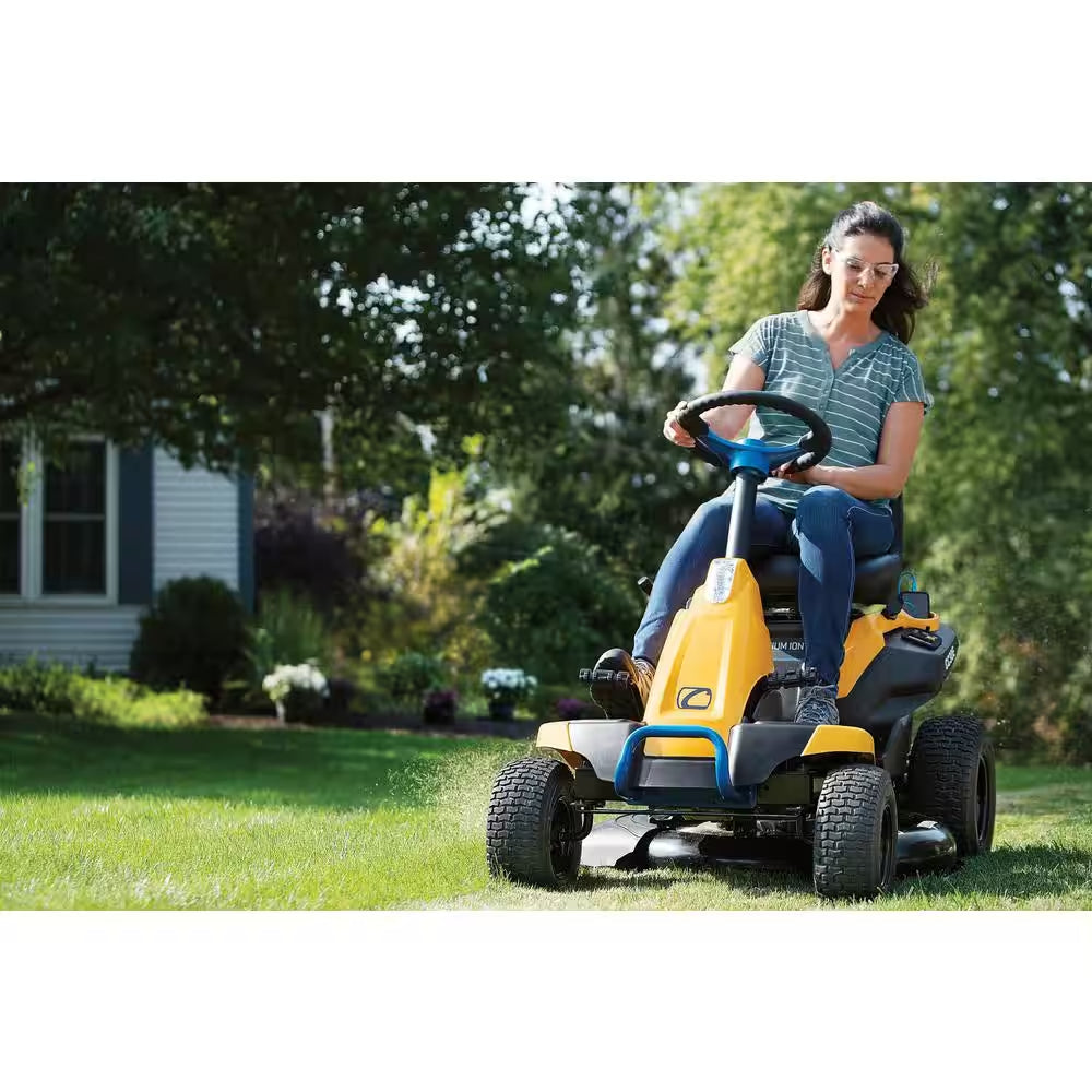 Cub Cadet CC30E 30 In. 56V 30Ah Electric Cordless Riding Lawn Mower