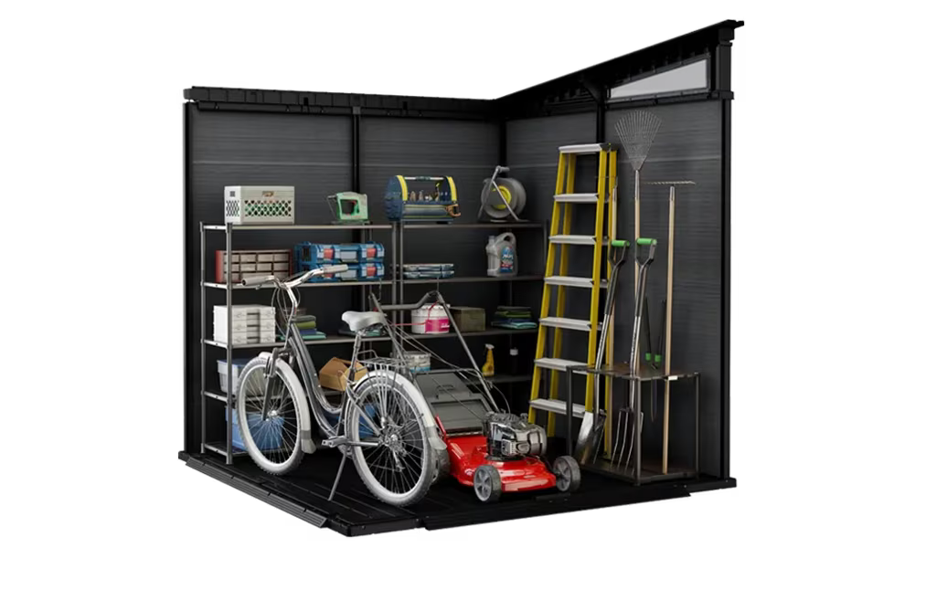 Cortina Shed 7x7ft - Grey