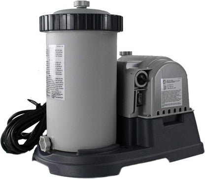 Intex 18’ X 48” above Ground Swimming Pool and 2500 GPH Cartridge Filter Pump