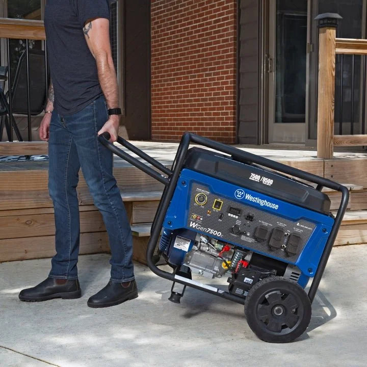 Westinghouse WGen7500c 9500 Peak Watt Portable Generators.