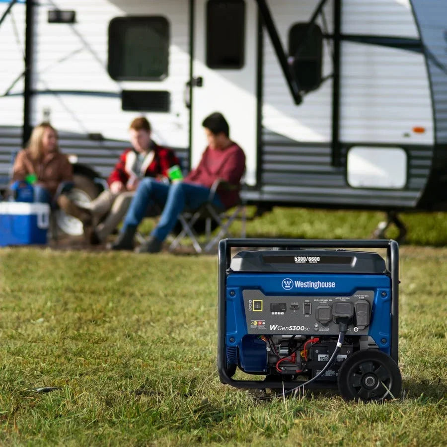 WGen5300sc Generator with CO Sensors.