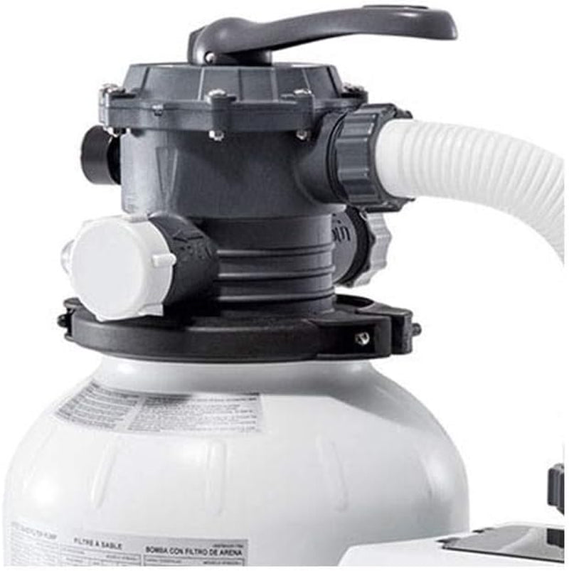 Intex 2100 GPH Pool Sand Filter Pump W/Krystal Clear Saltwater System