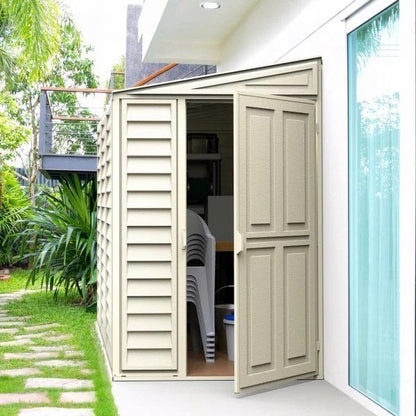 Duramax 4ft x 8ft Sidemate Vinyl Resin Outdoor Storage Shed