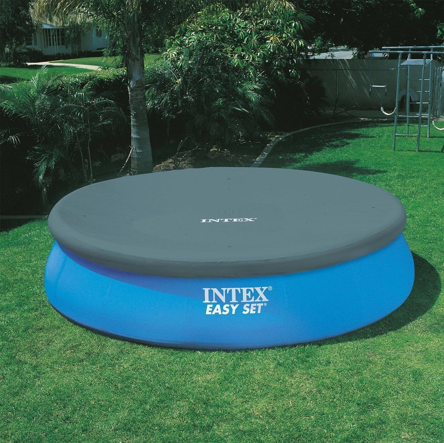 Inflatable above Ground Swimming Pool Bundled W/Pool Filter Pump System