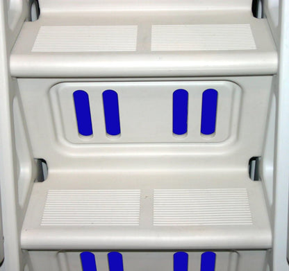 Blue Wave NE115 Neptune A-Frame Entry System for above Ground Pools, White