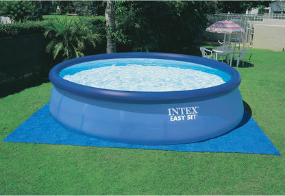 Intex 15Ft X 42In Easy Set Pool with 1000 GPH Pump & Kokido Telsa 10 Pool Vacuum