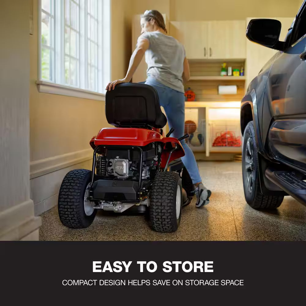 Troy-Bilt TB30B 30 In. 10.5 HP 6-Speed Manual Rear Engine Riding Mower
