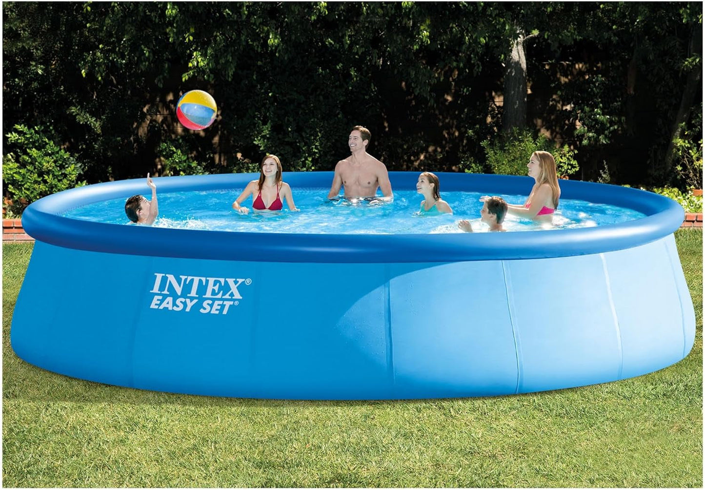 Intex 18’ X 48” above Ground Swimming Pool and 2500 GPH Cartridge Filter Pump