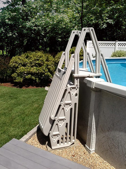 Blue Wave NE115T Neptune A-Frame Entry System for above Ground Pool, Taupe