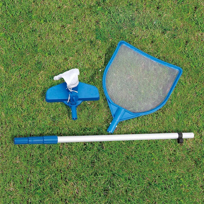 Summer Waves P42412521 Elite 24 Foot X 12 Foot X 52 Inch Outdoor Frame above Ground Swimming Pool Set W/Filter Pump, Cover, Ladder, & Ground Cloth