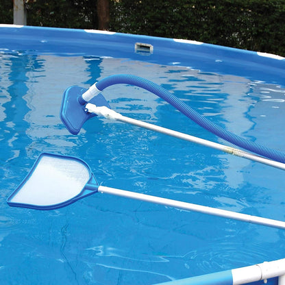 Blue Wave NB19791 18-Ft round 52-In Deep Active Frame Package above Ground Swimming Pool with Cover