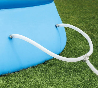 Inflatable above Ground Swimming Pool Bundled W/Pool Filter Pump System