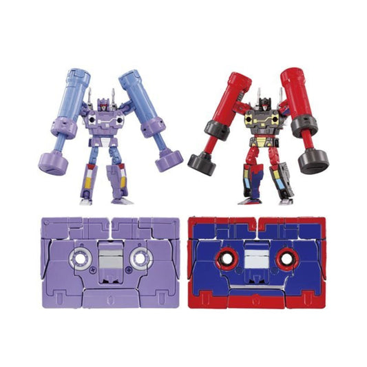 Transformers MPG-21 Rumble and Frenzy Set – Hasbro Takara Tomy Decepticon Figures, Cassette to Robot Conversion, Collectible Action Figures with Accessories (PRE-ORDER DECEMBER)