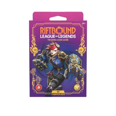 Riftbound: League of Legends - Unleashed Champion Deck - Vi Display