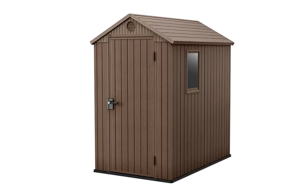 Darwin Shed 6x4ft - Brown