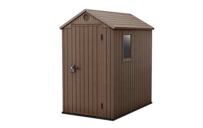 Darwin Shed 6x4ft - Brown