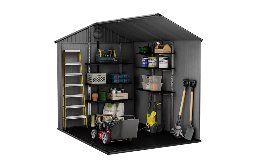 Darwin Shed 6x8ft - Grey
