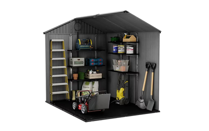 Darwin Shed 6x8ft - Grey